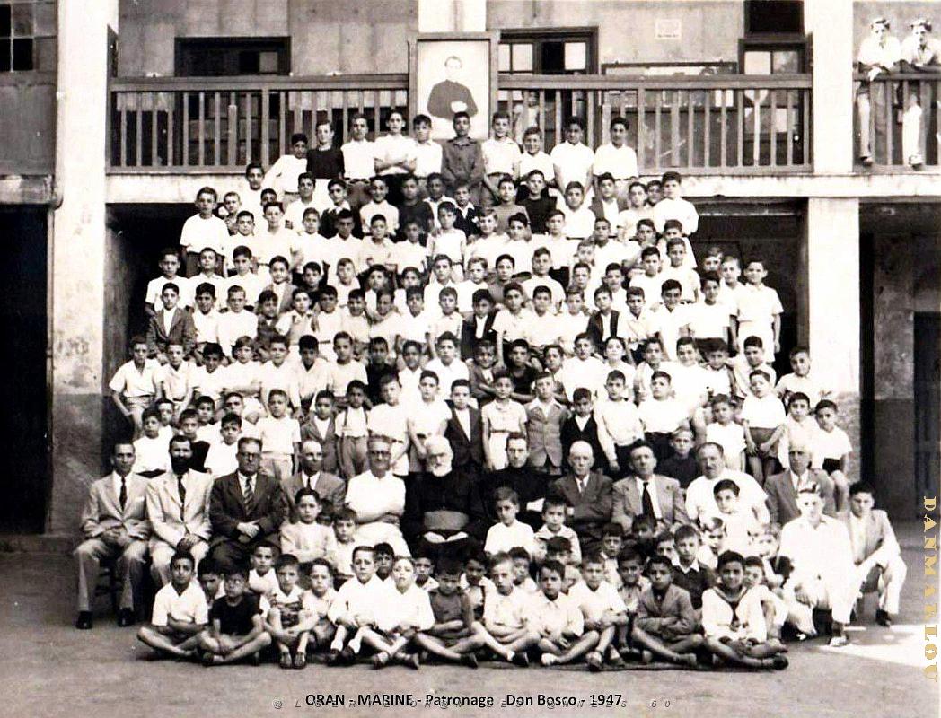 Oran - Marine - Patronage Don Bosco - Les Petits - 1947.jpg